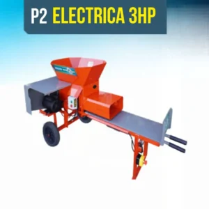 Ensiladora y compactadora eléctrica Modelo P2 de 3HP para embolsado de forraje